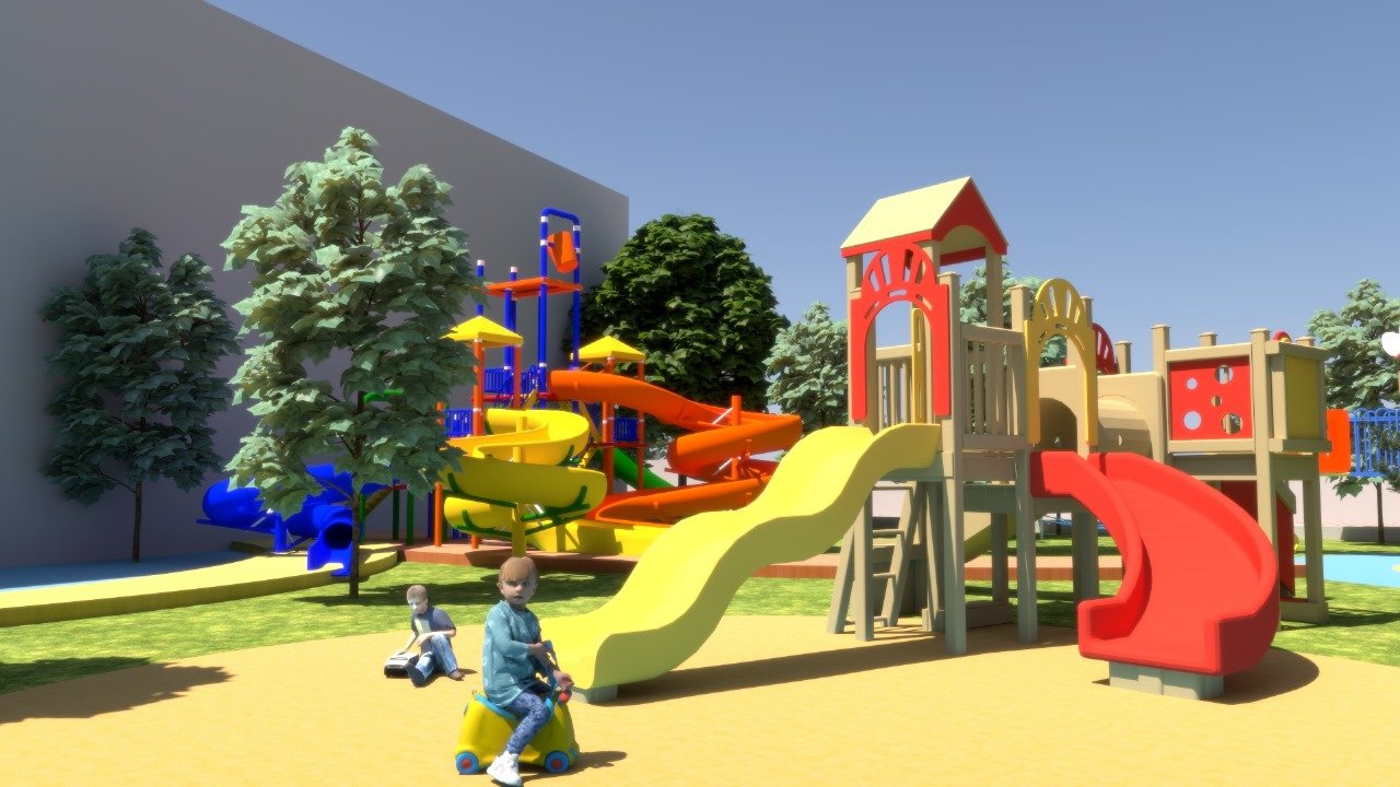 Sunbeam CBSE School Campus Landscape